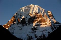 
There is a perfect view of Mount Kailash North Face from Dirapuk Gompa.
